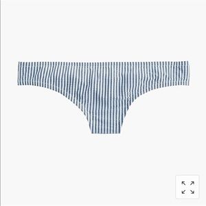 J. Crew seersucker bikini bottom